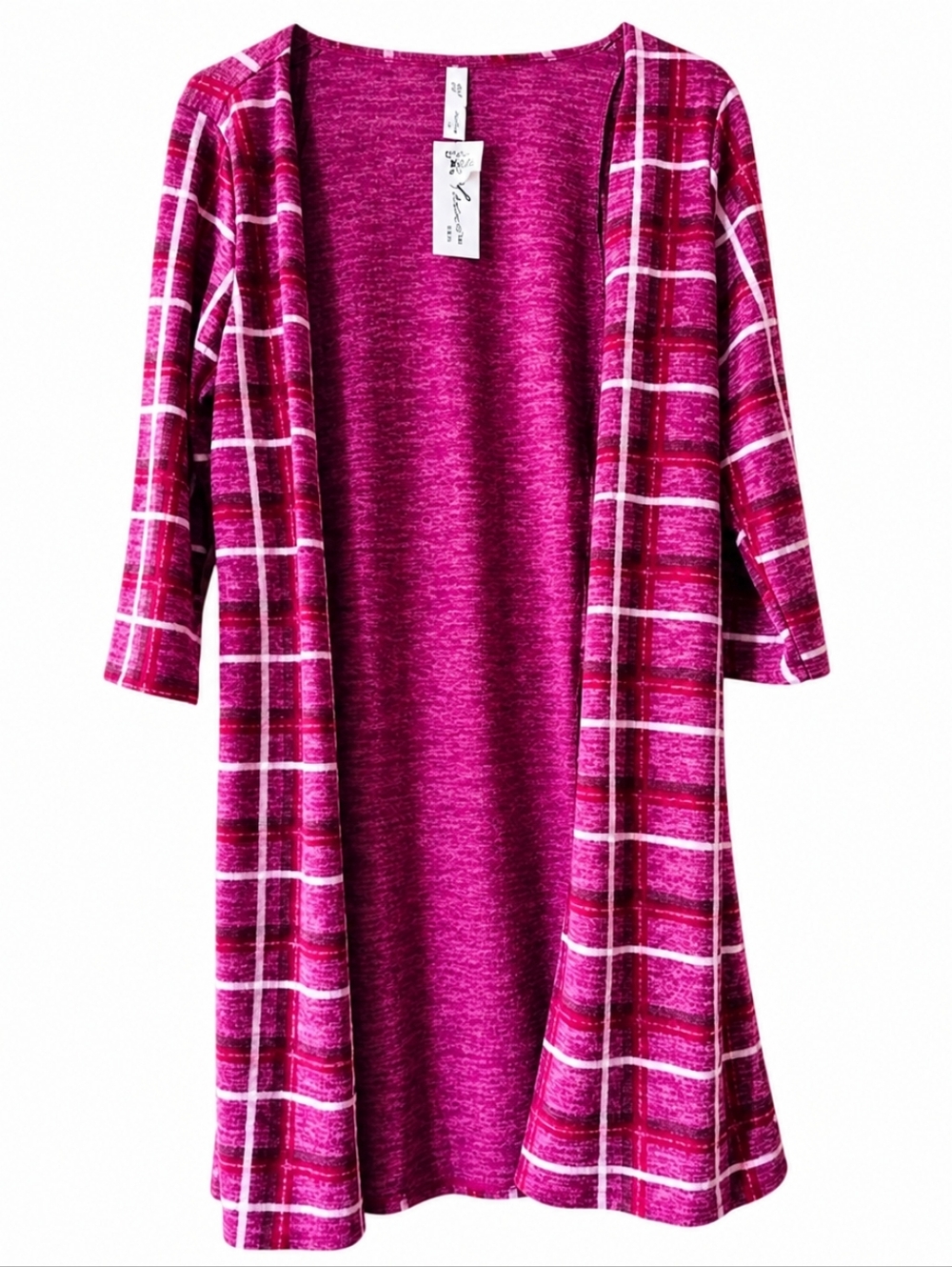 NY Collection Knit Cardigan